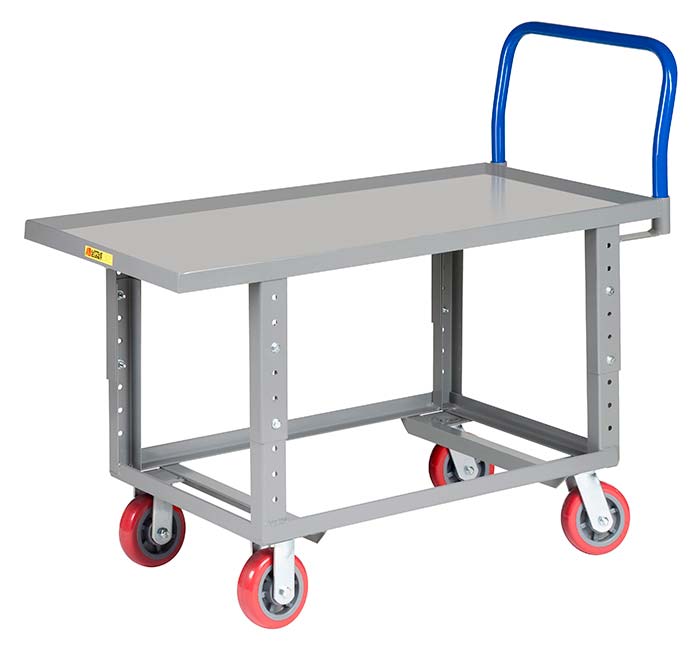 adjustable height platform truck